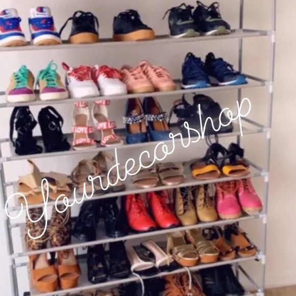 10 tier 50 pairs shoe rack - Picture 2 of 4